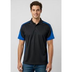 Talon CoolDry Breathable Sports Polo with Contrast Panels