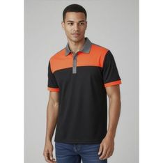 Charger CoolDry Polyester Sports Interlock Contrast Polo