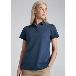 Lotus 100% Cotton Ladies Short Sleeve Shirt with UPF50+ Sun Protection