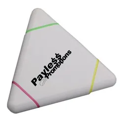 Triangular Plastic Highlighter Set