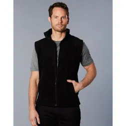 Bromley Polar Fleece Vest with Storm Flap