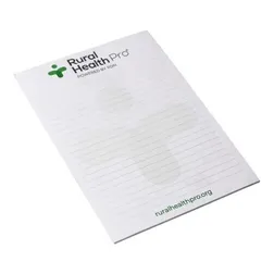 A5 Full Colour Memo Pad with Cardboard Backing
