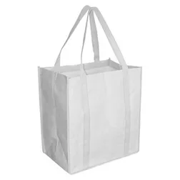Kraft Paper Shopping Bag with Water Resistant PP Woven Lamination