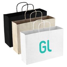 Medium Kraft Paper Carry Bag with Paper Rope Handles