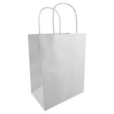 Medium Kraft Paper Carry Bag with Rope Handles