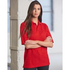 Easy Fit Unisex Poly Cotton Pique Polo Shirt