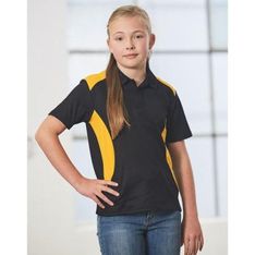 TrueDry Cotton Back Micromesh Youth Sports Polo