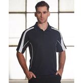 TrueDry Cotton Back Micromesh Polo with Contrast Panels