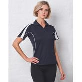 Ladies TrueDry Cotton Backed Mesh Sport Polo