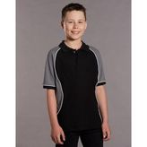 Arena Kids TrueDry Cotton Blend Tri Colour Pique Polo