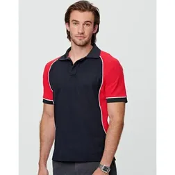 TrueDry Cotton Pique Tri Colour Polo