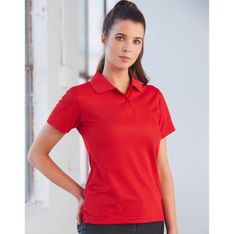 Ladies CoolDry Polyester Polo Shirt Slimmer Fit Short Sleeve