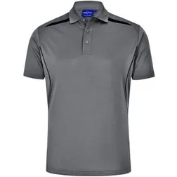 Sustainable Poly Cotton Contrast Polo Shirt