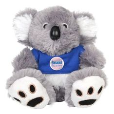 Ultra Plush Koala with Interchangeable Colour Shirts