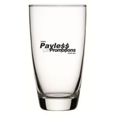 Tiara Clear Glass Hi Ball with Sandblasted Decoration