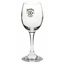 Clear Glass Stemmed Wine Glass 190ml