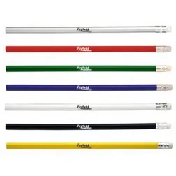 P211 Unsharpened Natural Wood Custom Grey Lead Pencils