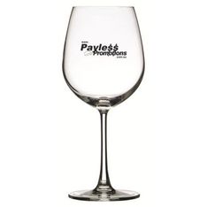 Footed Bordeaux Stemware for Corporate Events