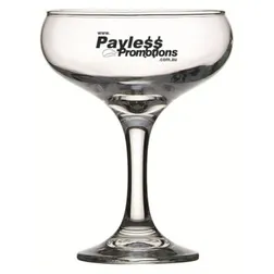 GLWG744436 295ml Crysta III Saucer Champagne Promotional Wine Glasses