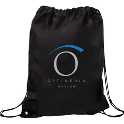 Lightweight Nylon Drawstring Gym Bag with Rush Dispatch