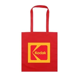 Colourful Cotton Calico Tote Bag with Long Handles