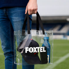 Stadium Clear PVC Security Tote Bag