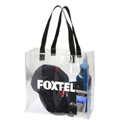 Stadium Clear PVC Security Tote Bag