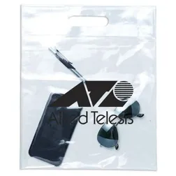 Clear PVC Security Tote Bag with Print Area