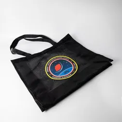 Breezy Nylon Mesh Tote with Large Branding Area