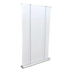 Deluxe 1200mm Retractable Display Stand with Matte Polyester Film