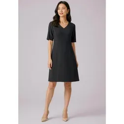 Siena Extended Sleeve Stretch Corporate Dress