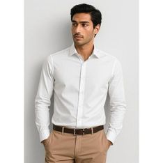 Mens Charlie UPF 50 Cotton Blend Long Sleeve Shirt