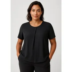 Sydney Ladies Short Sleeve Stretch Polyester Top