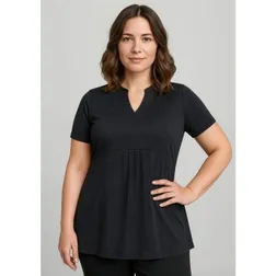 Mali Womens Stretch Polyester Easy Fit Tunic