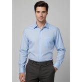 Luxe Mini Herringbone Cotton Business Shirt