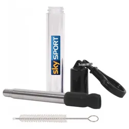 Telescopic Stainless Steel Reusable Straw with Protective Case