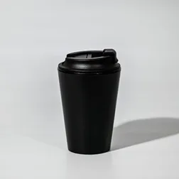 Pacino Double Wall Flip Lid Coffee Mug
