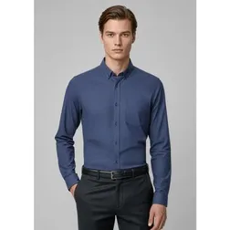 Soul Relaxed Fit UPF Yarn Dyed Micro Check Work Shirt