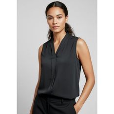 Madison Ladies Sleeveless Polyester Stretch Blouse