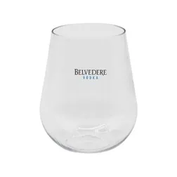 Shatterproof Stemless PET Plastic Wine Glass 410ml