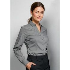 Monaco Cotton Rich Stretch Long Sleeve Shirt