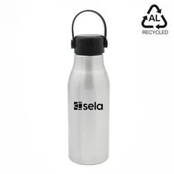 Aluminium Drink Bottles 600ml With Screw Lid