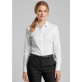 Regent Cotton Herringbone Easy Fit Ladies Long Sleeve Shirt