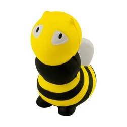 Bee Shaped Polyurethane Stress Relief Squeeze Toy