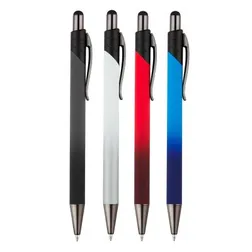 Metal Barrel Medium Ballpoint with Stylus Tip