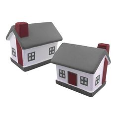 House Shaped Polyurethane Stress Reliever for Real Estate Marketing