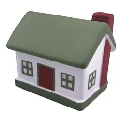 Roof House Shaped Polyurethane Stress Reliever for Property Professionals