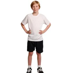 Kids CoolDry Sports Shorts with Zippered Pocket