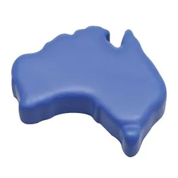 Australia Map Shaped Polyurethane Stress Reliever