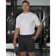 Unisex Bamboo Charcoal Athletic Shorts with UPF Protection